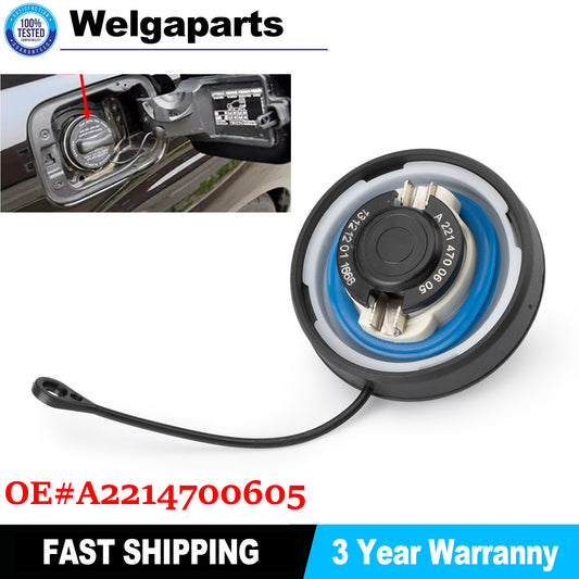 Fuel Tank Gas Filler Cap A2214700605 for Mercedes-Benz C CL CLS E G GLK S SL SLK