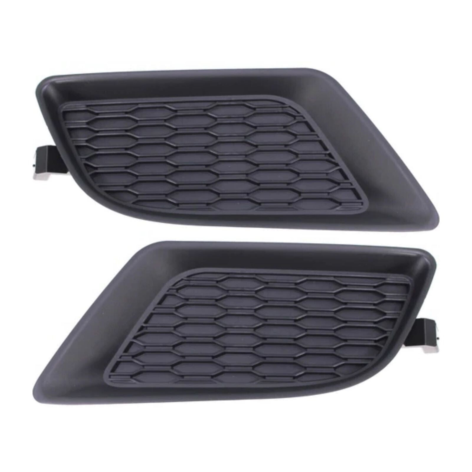 Front Fog Light Cover Set 2011-2014 for Dodge Charger LR Driver Passenger Side