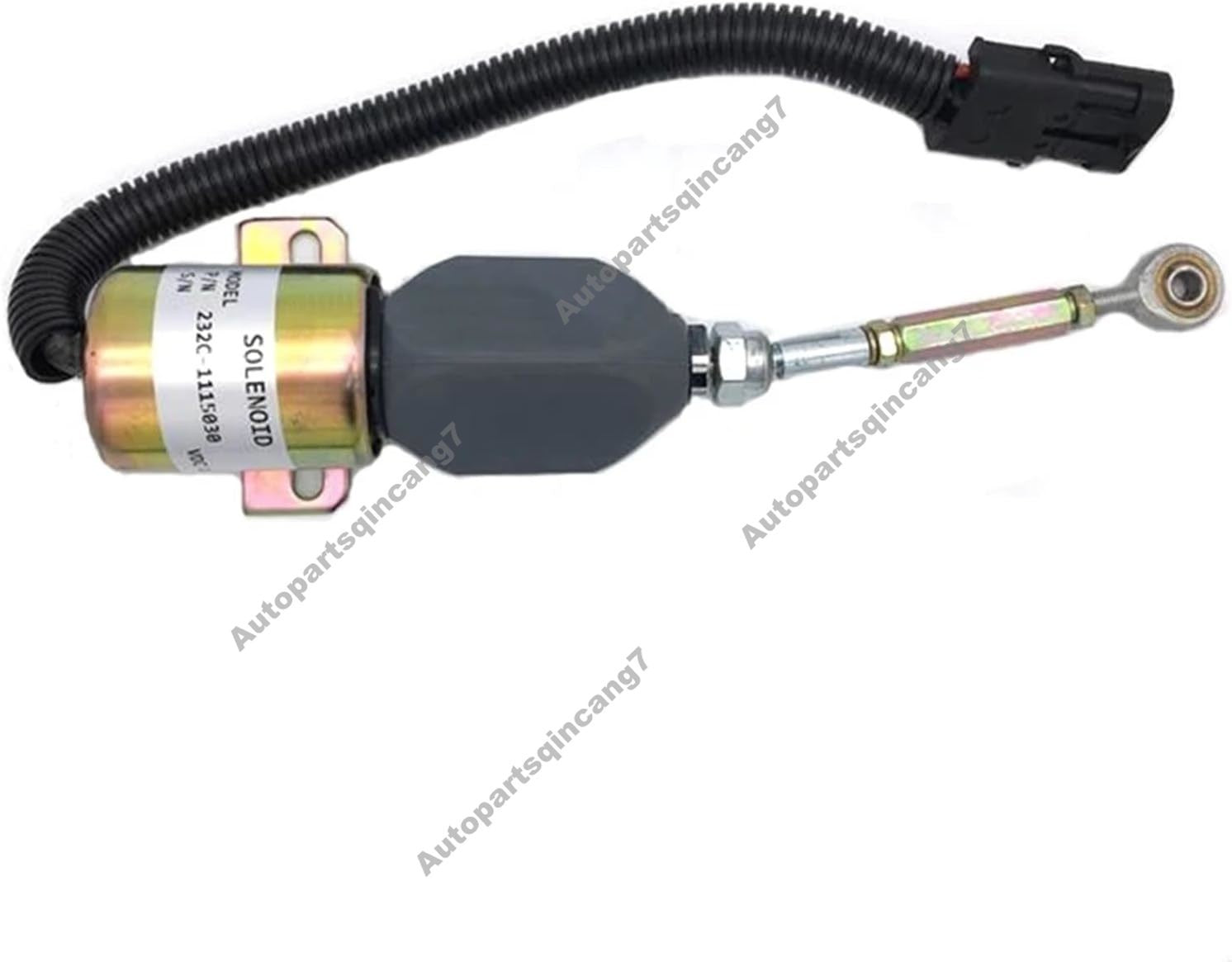 24V Flameout Valve 232C-1115030A for Yuchai Diesel Engine 6112 QT202A
