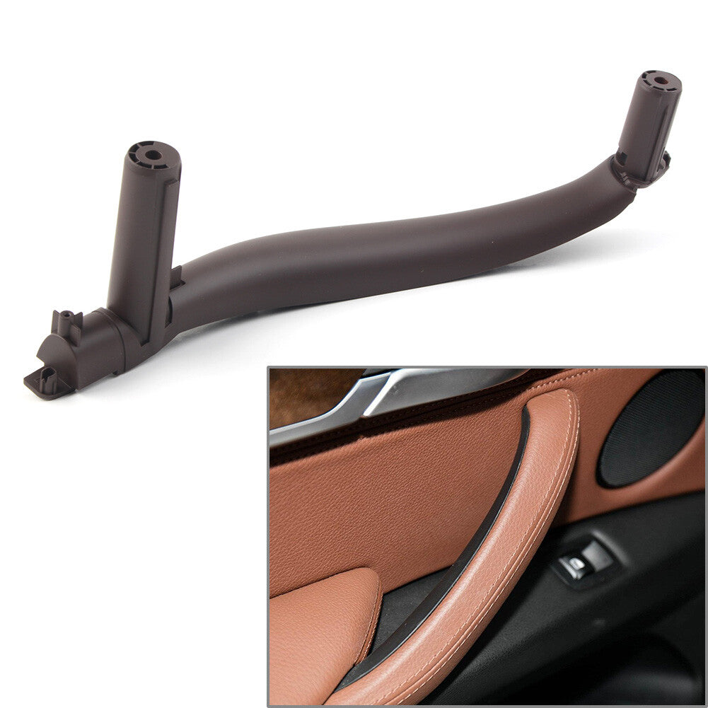 Mocha Inner Left Side Door Pull Handle Cover for BMW X5 X6 F15 F16 2014-2018 17