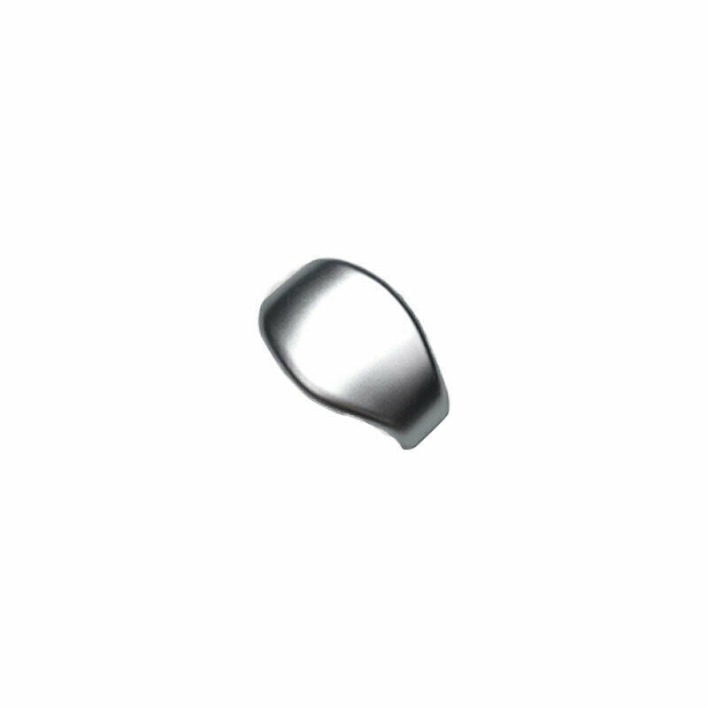 Gear Shift Knob Head Cover Trim 1PCS for Honda for Civic 10th 2016-2021 Silver Matte