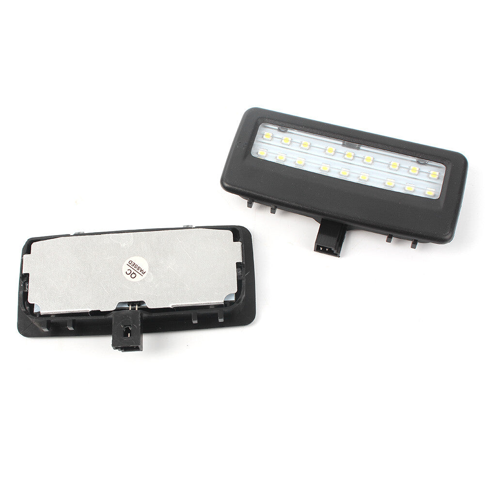 2Pcs Error White LED Vanity Mirror Visor Lights Lamp Fit for BMW 5 7 Series