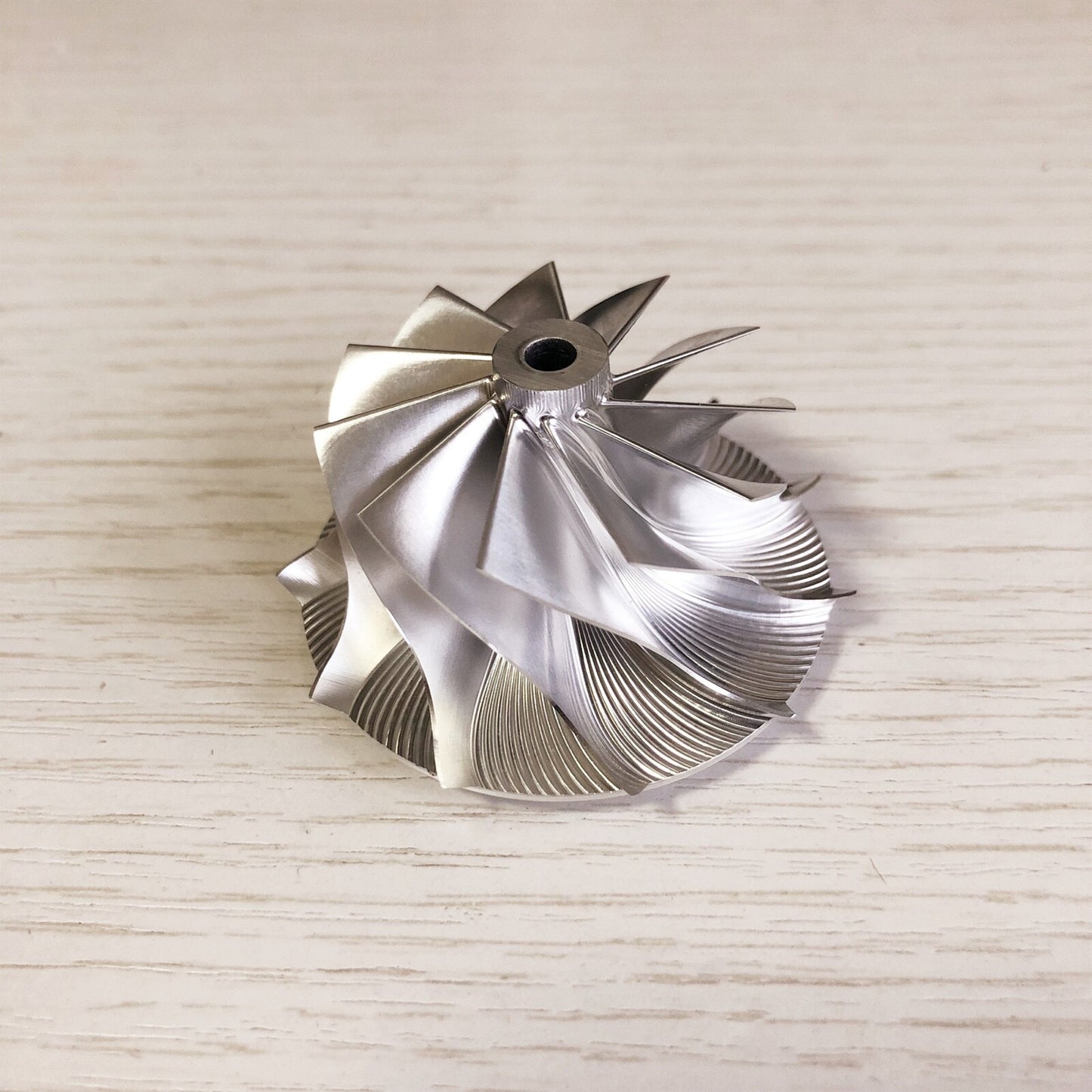 KP39 40.00/50.07mm 11+0 Blade High-Performance Turbine Billet Compressor Wheel