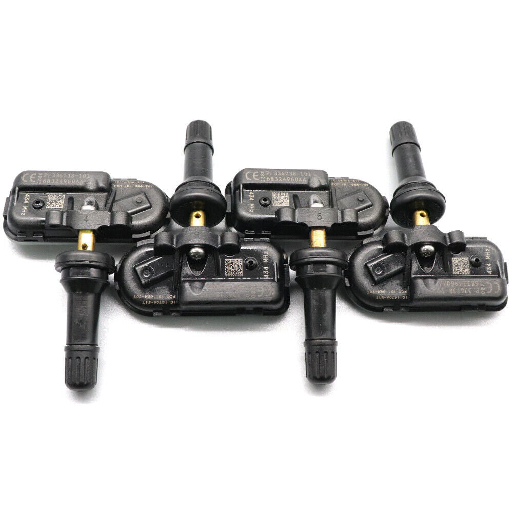 Four new Tire Pressure Sensors (TPMS) for Jeep Cherokee for RAM 1500 2500 3500 6834960AA