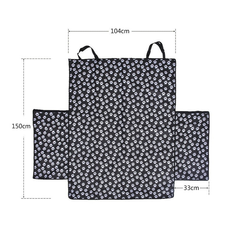 Car Pet Pads Pet Dog Trunk Cargo Liner-Oxford for Seat Cover Waterproof Floor Mat