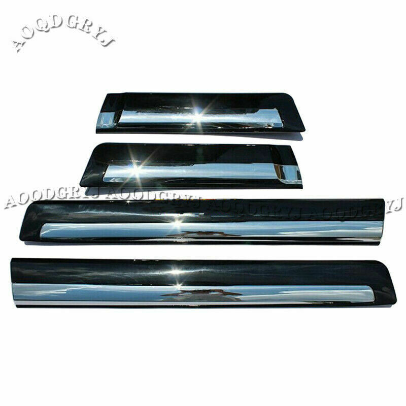 For 2008-2015 for LEXUS LX570 Replace Black Side Door Body Molding Covers W/Chrome