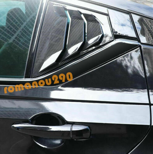 4P for Nissan Altima 2019-2022 Black Titanium Window Lower Strips Cover Trims