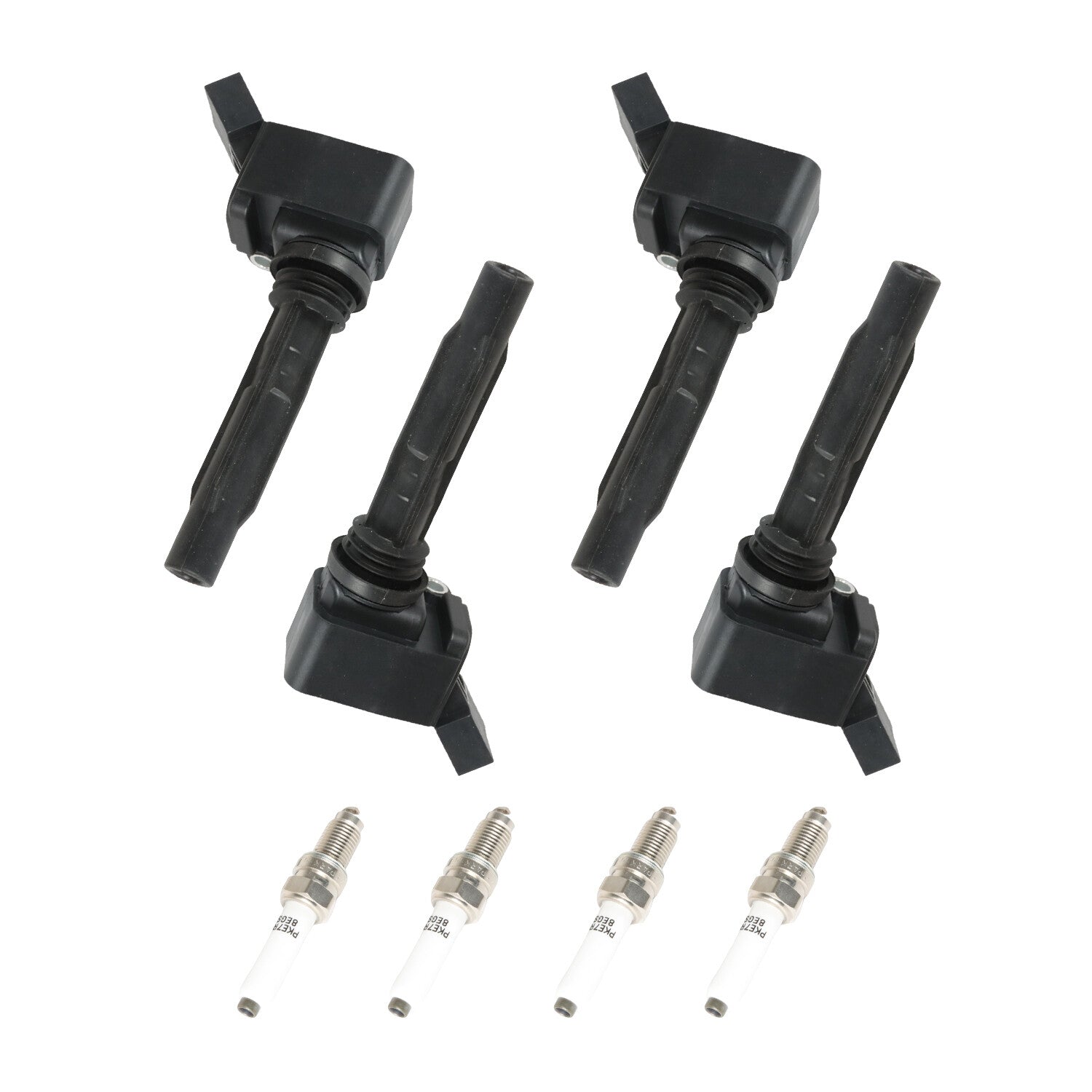 4pcs Ignition Coils  Iridium Spark Plug Kit for VW for Jetta for Audi 2016-2018