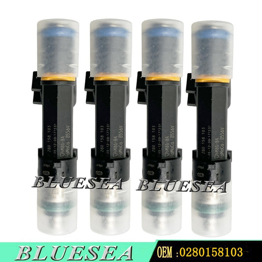 4PCS 0280158103 Fuel Injectors For 06-2012 for Mazda 6 2.3L for Mazda 3 MX-5 Miata 2.0L