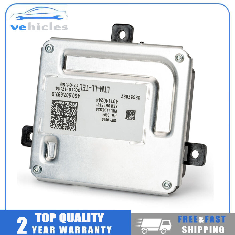 One headlight module control unit 4G0.907.697.D is suitable for Audi A4, A5, A6, Q3, Q5, S4, and 5-.