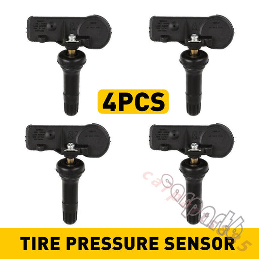 for Chevy for GMC for Cadillac 4pcs NEW Programmed TPMS Tire Pressure Monitoring Sensor