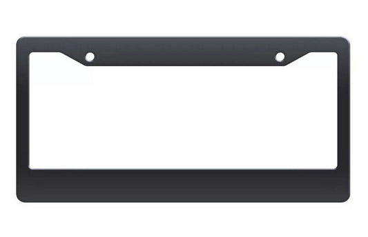 Car license plate frame cover cap trunk black plastic suitable for Chrysler