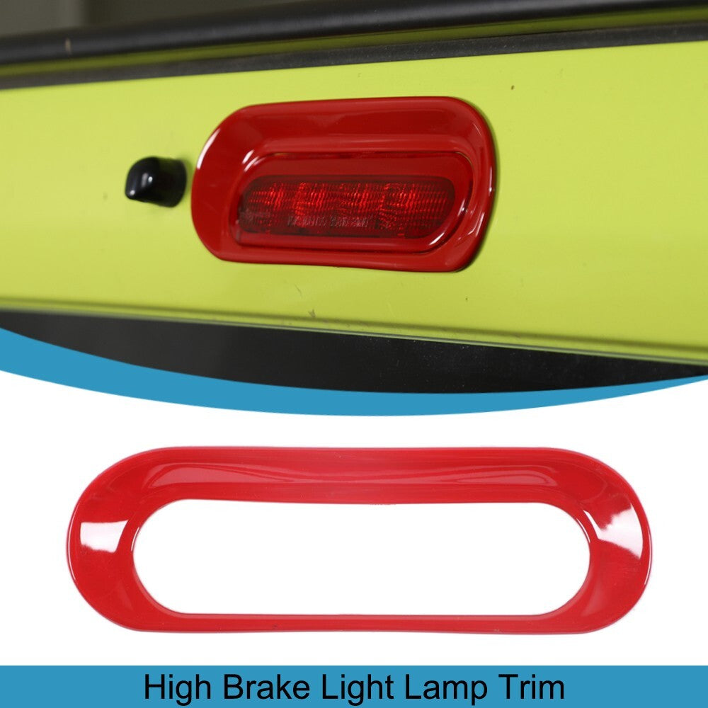 Red ABS Rear High Level Brake Light Lamp Cover Trim for Suzuki for Jimny 2019-2023