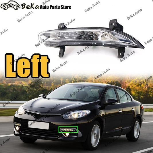 1 piece of left front bumper LED fog light for a 2014 for Renault Fluence.