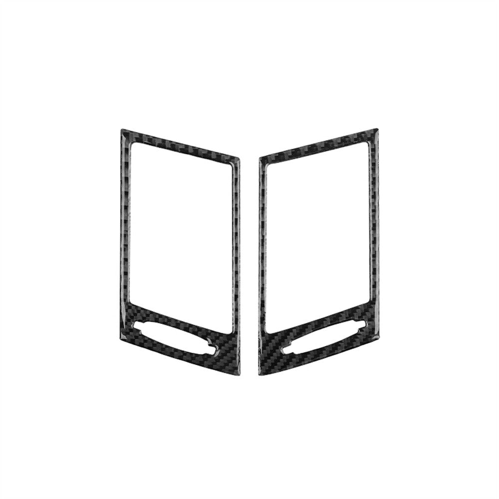 2X Carbon Fiber Side Air Outlet Trim for BMW X3 2004-2010