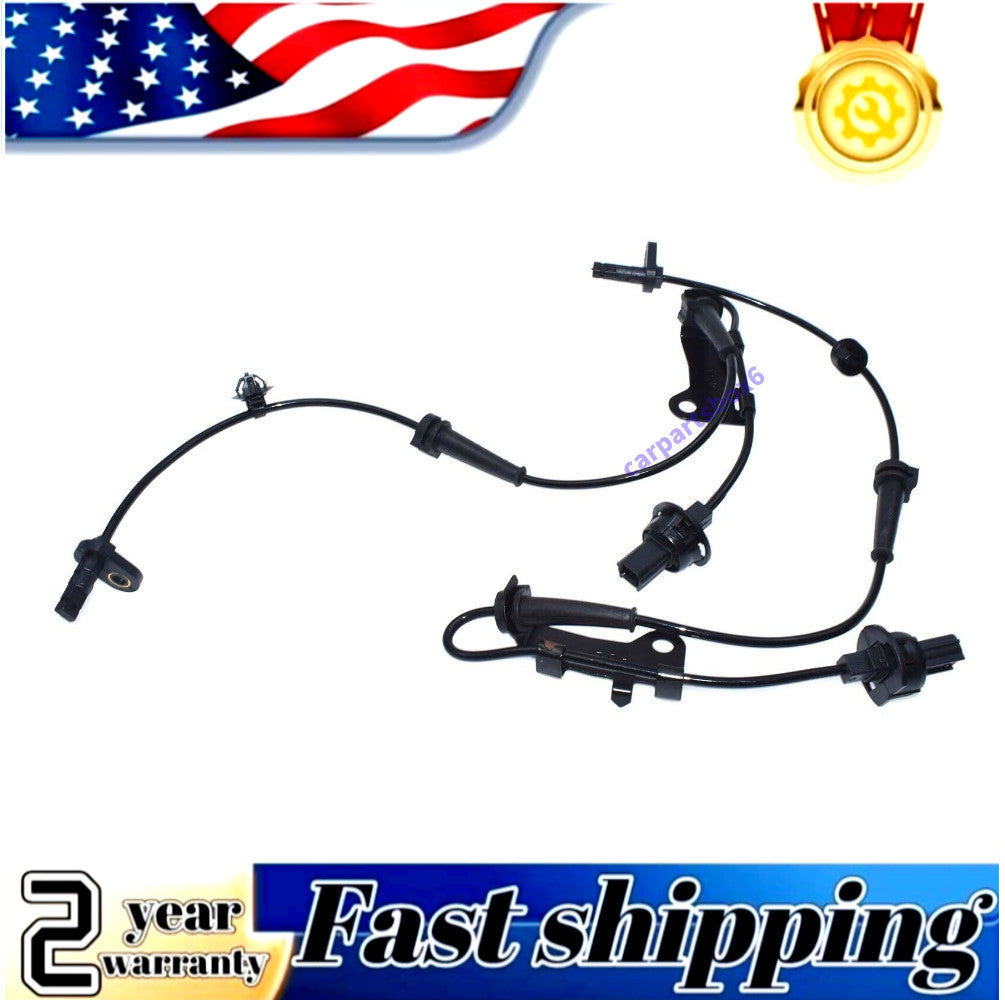 2-piece ABS wheel speed sensors, front left and right, for Honda CRZ Fit Insight 09-15