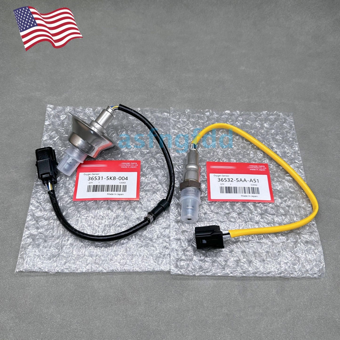 new front O2 oxygen sensor 670009075, compatible with 2014-2018 MASERATRI for LEVANTE 3.0.