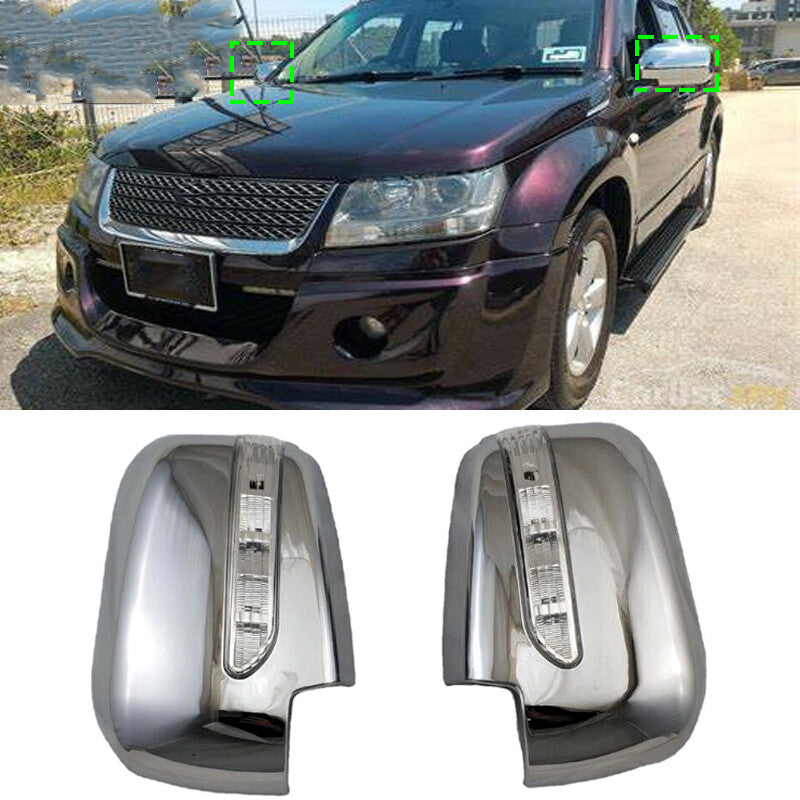 Side light mirror cover trim applicable to 2008, 2009, and 2010 - 15 for Suzuki Grand Vitara SUV LED