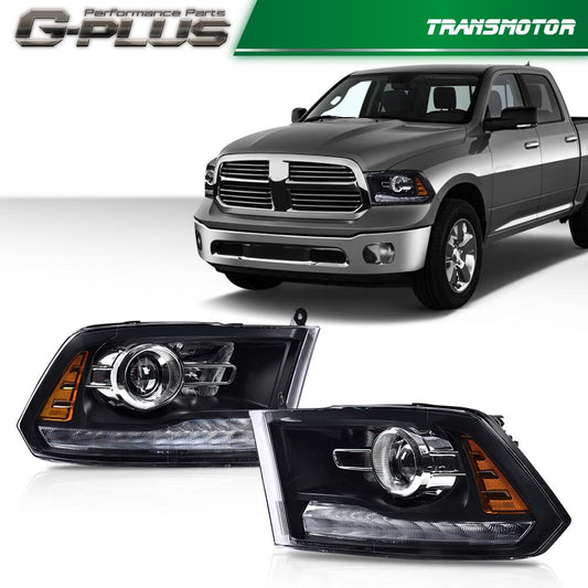 Yellow Red Stone for Ram 1500 2500 3500 LED DRL 2013 - 2018 for Ram 1500 2500 3500