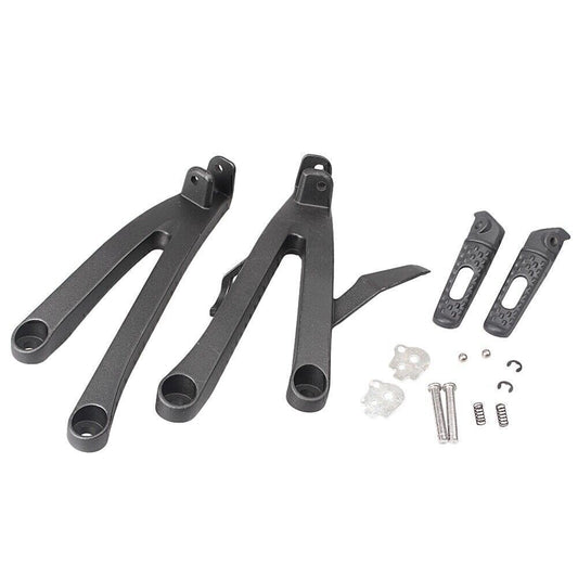Rear Footrest Assembly Kit w/Foot Pegs Fit for Honda CBR600RR 2007-2011