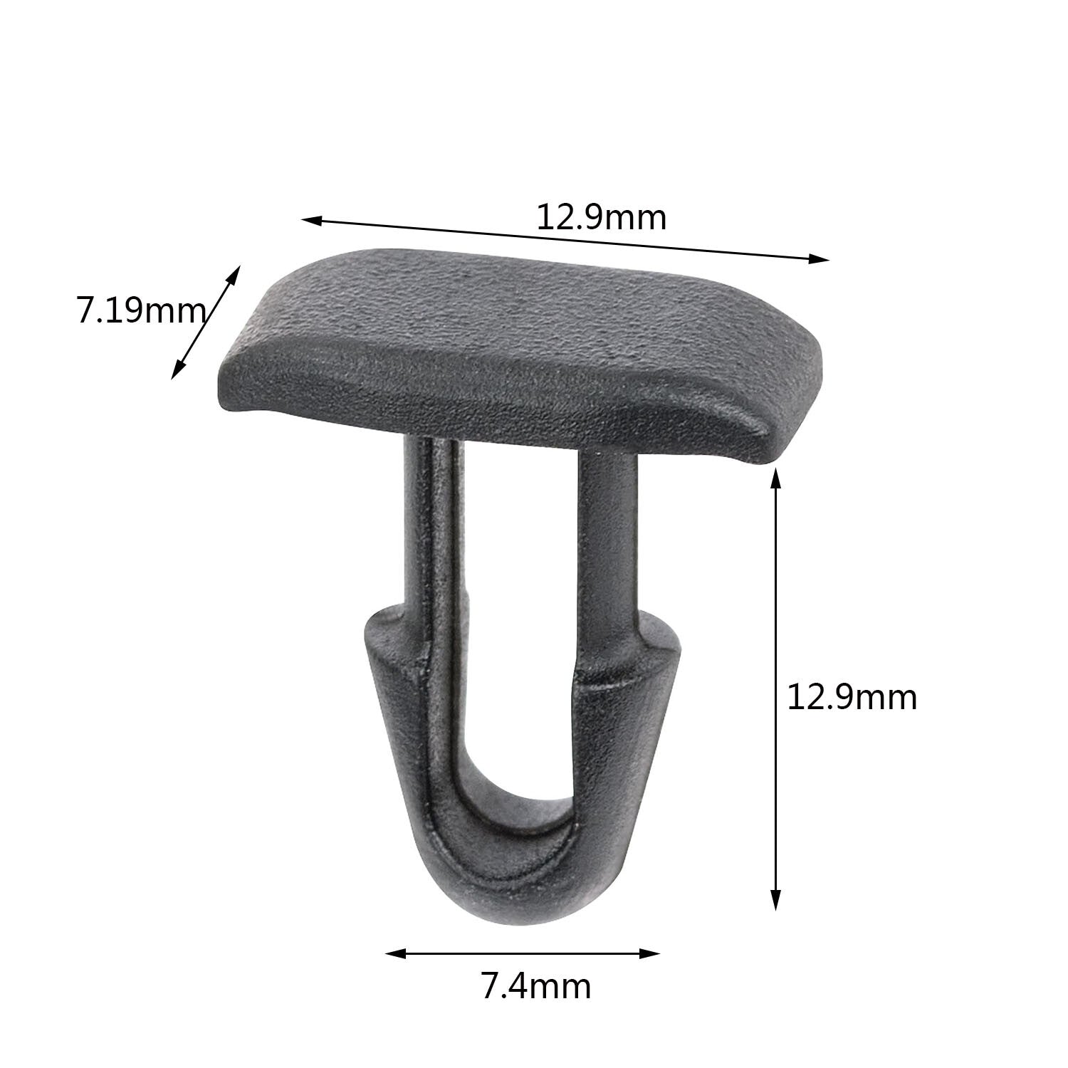 10 Car Hood Rubber Moldings Cowl Weatherstripping Retainer Clips for Toyota