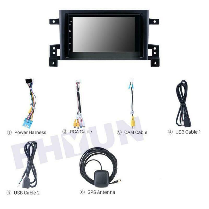 7 Android 8.1 GPS Multimedia Video Radio Player for Suzuki Grand Vitara 05-15