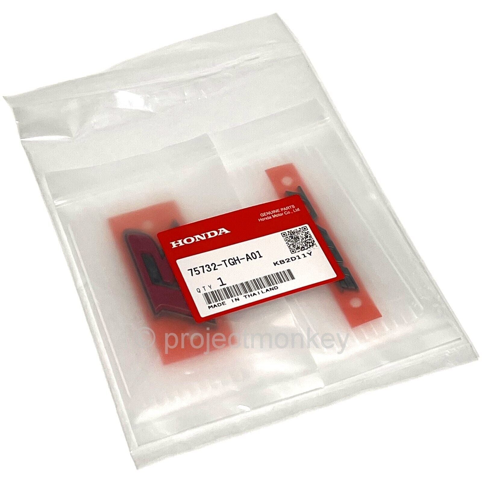 NEW for Honda 75732-TGH-A01 17-21 for Civic Type R FK8 Front TYPE R Emblem Part