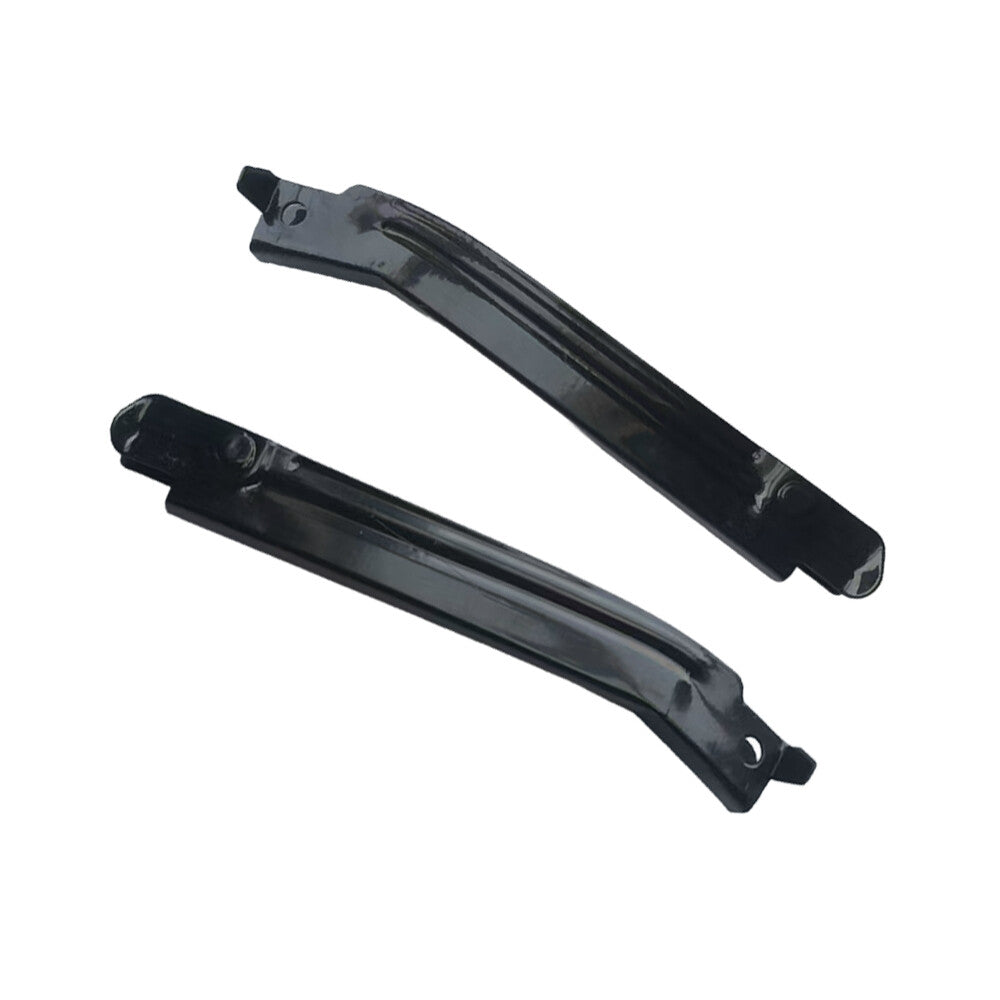 2 Front Bumper to Fender Bracket Holder Black for Mercedes ML350 2006-2011 LHRH
