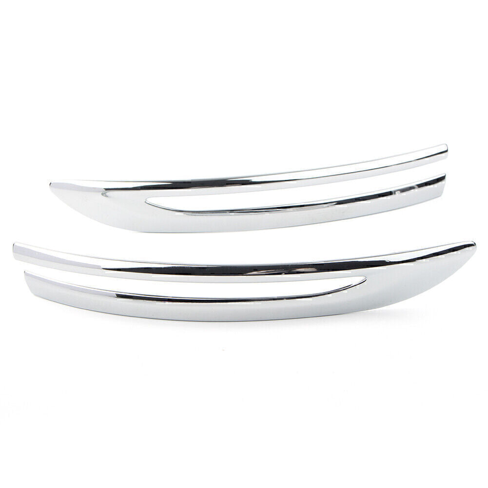 ABS Chrome Rear View Mirror Stripe Cover Trim 2pcs Fit for Nissan Kicks 2017-2019 18