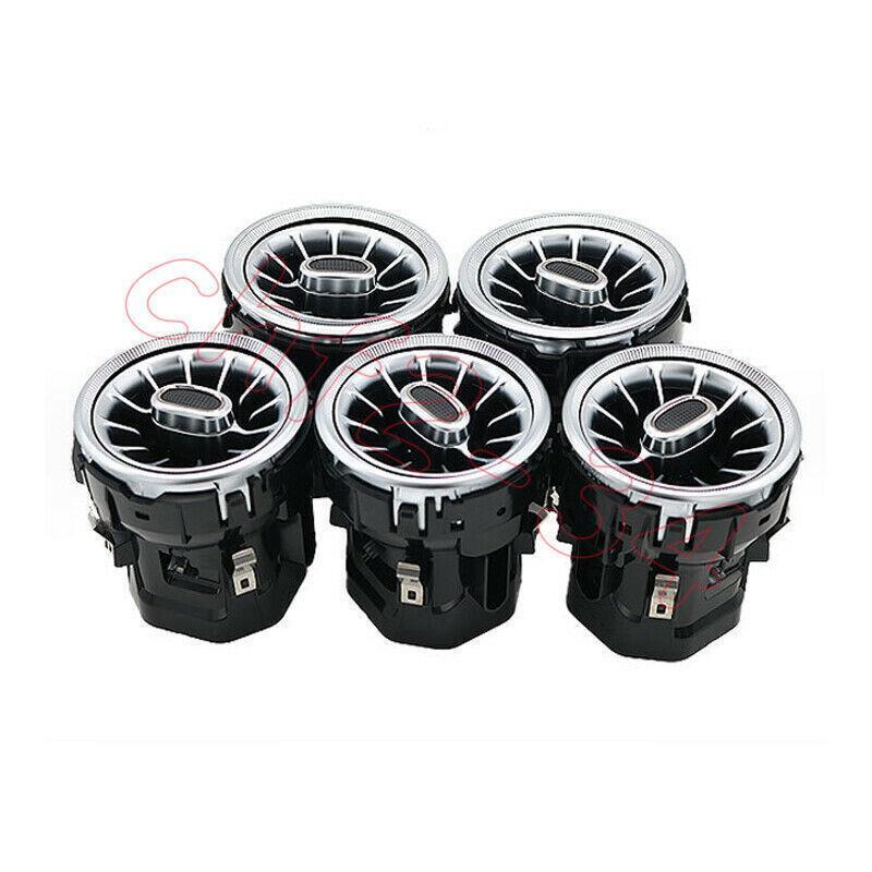 12/64-Color Air Vent LED Ambient Light for Mercedes-Benz W205 GLC X253 2015-2018