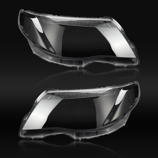 pair of headlight lens cover replacement parts for Subaru Forester 2009 2010 2011 2012