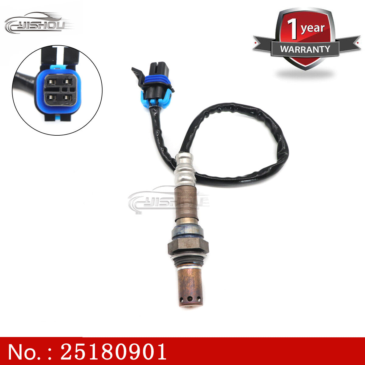 The downstream oxygen sensor is suitable for 2013, 2014, and 2015 for Chevrolet Spark 25180901