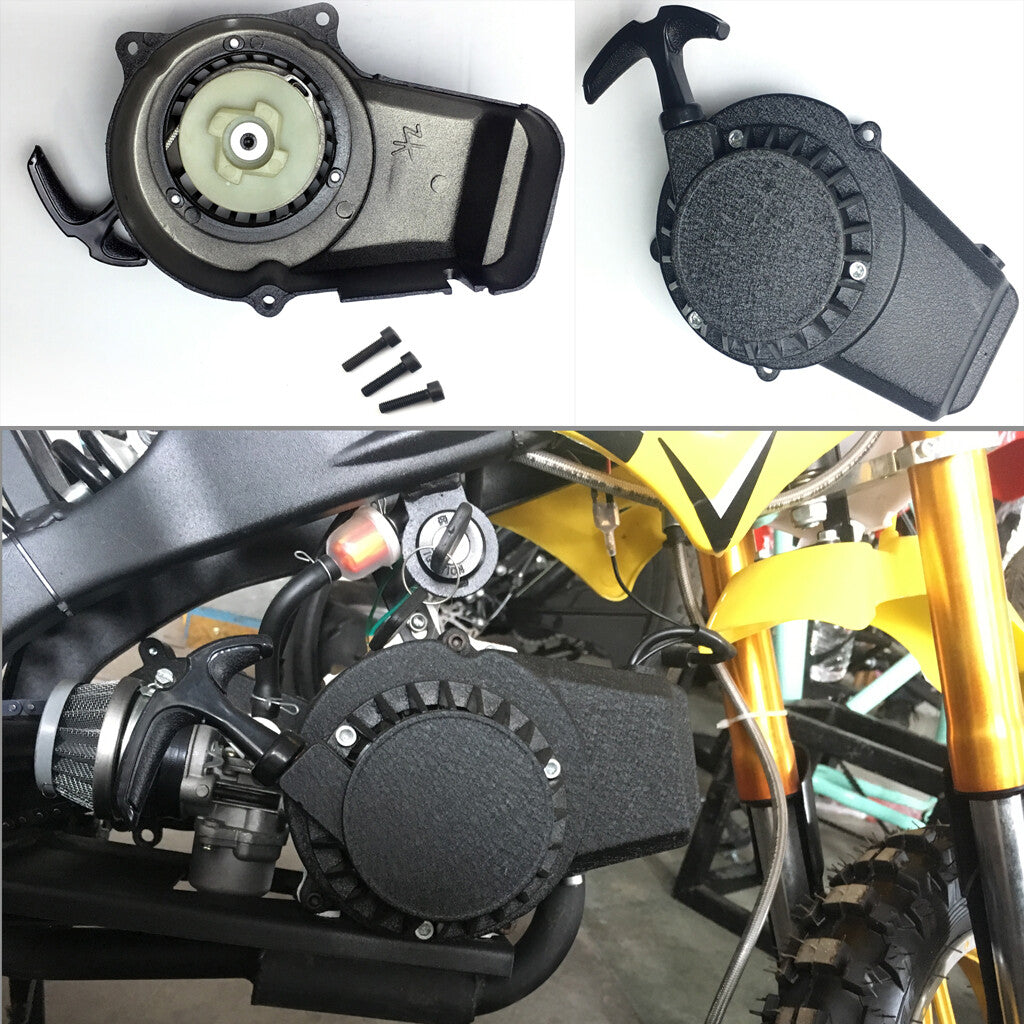 Aluminum Easy Recoil Pull Start Starter 49cc for Mini Moto ATV Quad Pocket Dirt Bike