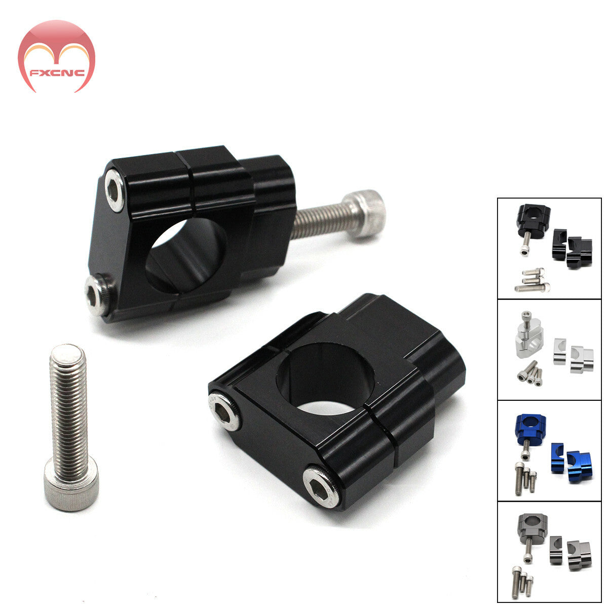 ODI Universal 1 1/8 inch Bar for Seat Handlebar Rubber Mount Clip Fat Bar