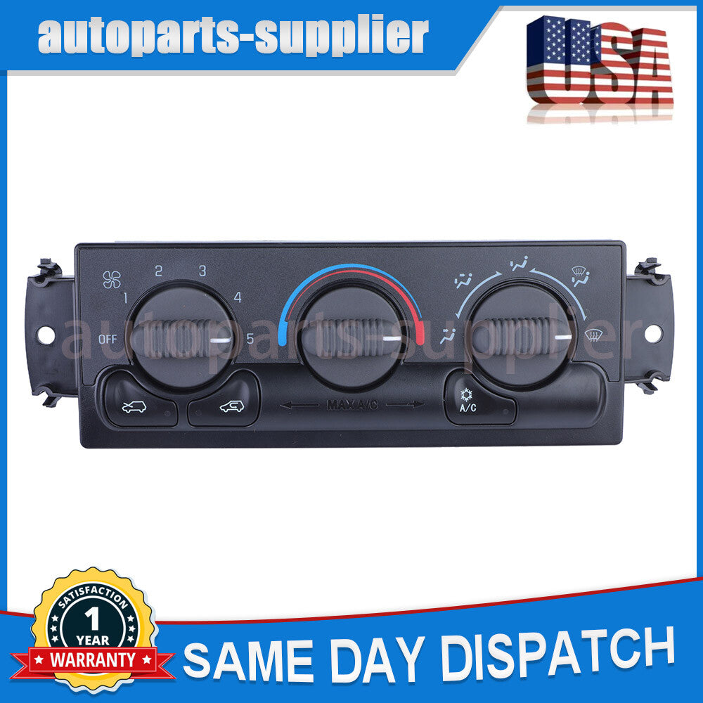 HVAC climate control module panel suitable for 99-02 for Chevrolet Silverado 1500 for GMC for Sierra 1500