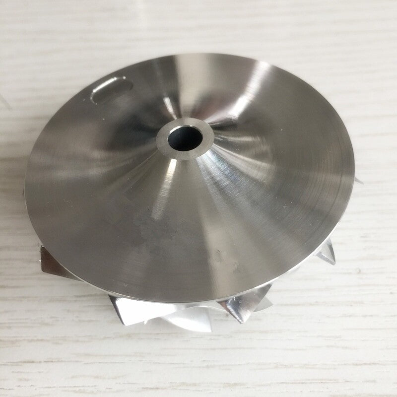 RHF5HB 11+0 Blade High-Performance 48.50/59.94 mm Turbine Billet Compressor Wheel