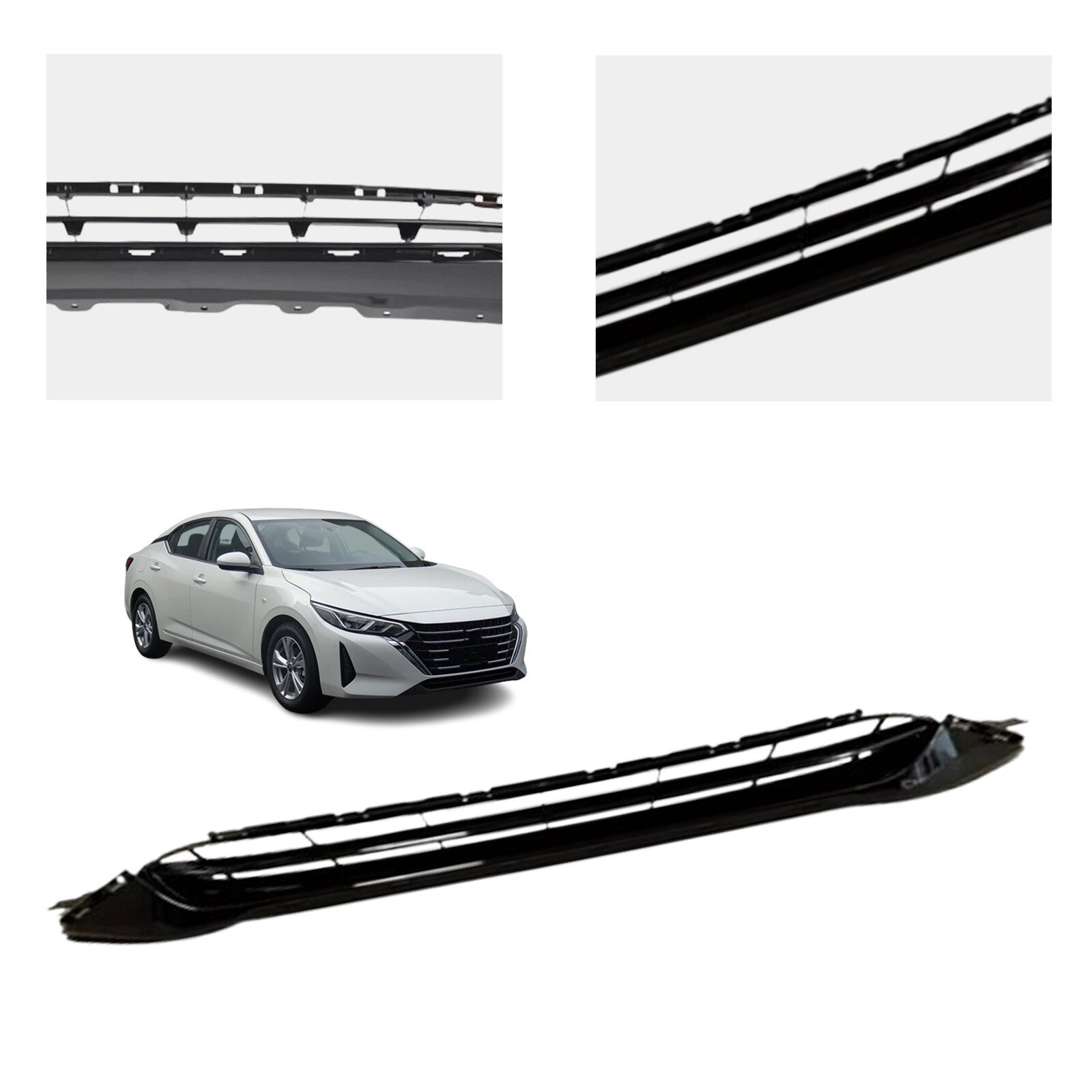 62254-6LY0A Front Bumper Lower Grille for 2024-25 for Nissan Sentra Grille Assembly