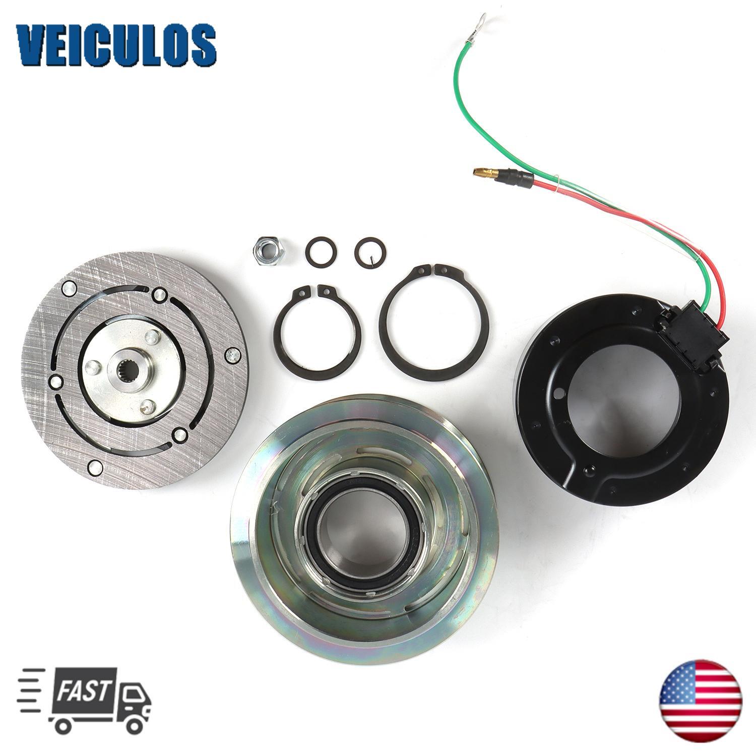 A/C AC Compressor Clutch Kit For 2007-2014 for HONDA CR-V CRV 2.4L 80221-SNA-A01