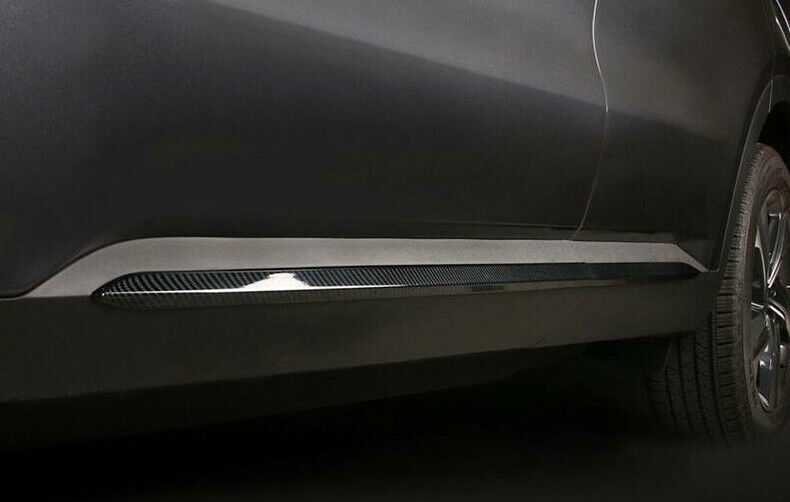 for Kia Sorento 2021-23 Carbon Fiber ABS Side Door Body Guard Molding Cover Trim