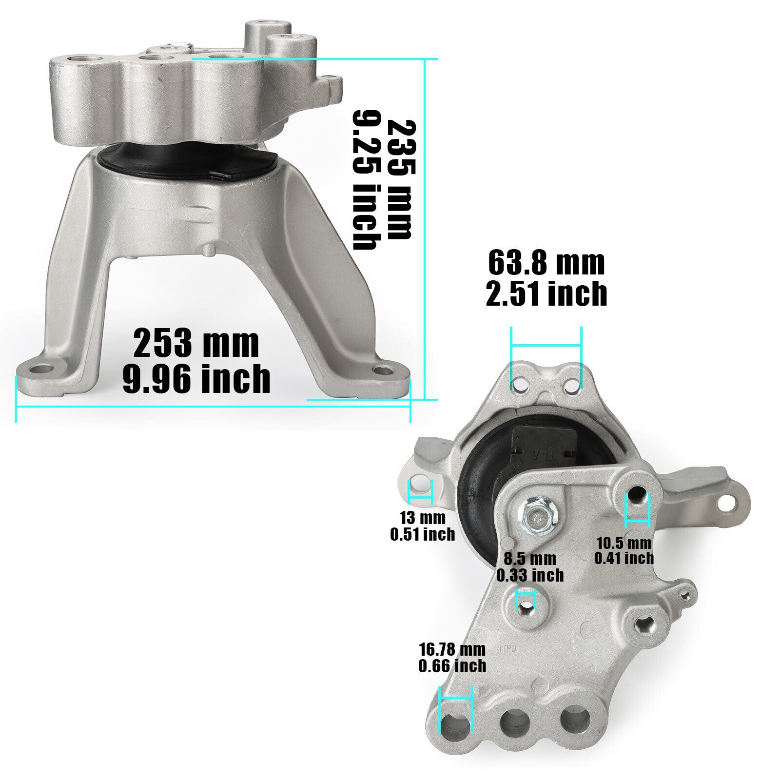 Right Engine Mount 50820-TLA-A01 for Honda CR-V 1.5L/20-22 CR-V 2.0L/17-19 New