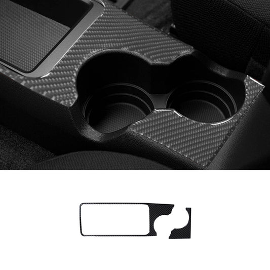 Carbon Fiber Center Floor Console Cover Trim For Colorado 2004-12/ for Canyon 05-12