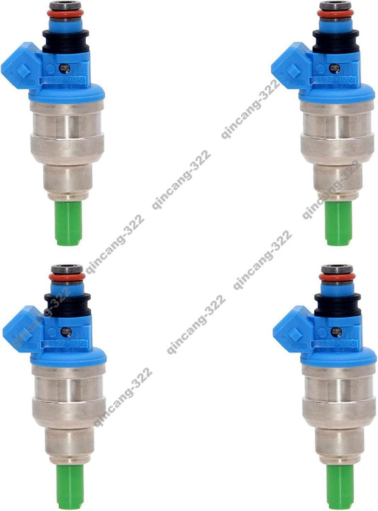 4 Pieces Fuel Injector MDH182 INP062 for Mitsubishi Mirage for Plymouth Colt Vista