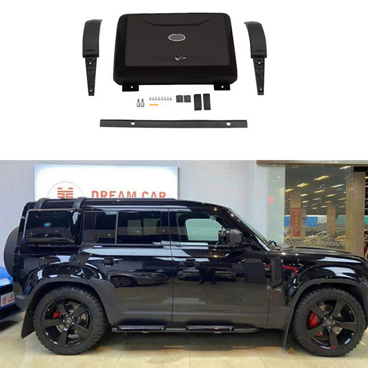 Carrier Case for Land Rover for Defender 2020-2023 Tool Box Side Mount Bright Black