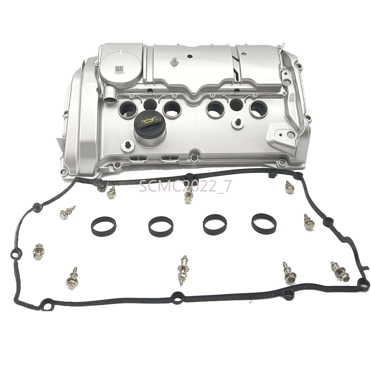 Brandnew Aluminium Valve Cover w/ Gasket for BMW 118i N13B16A 1.6L 11127646553
