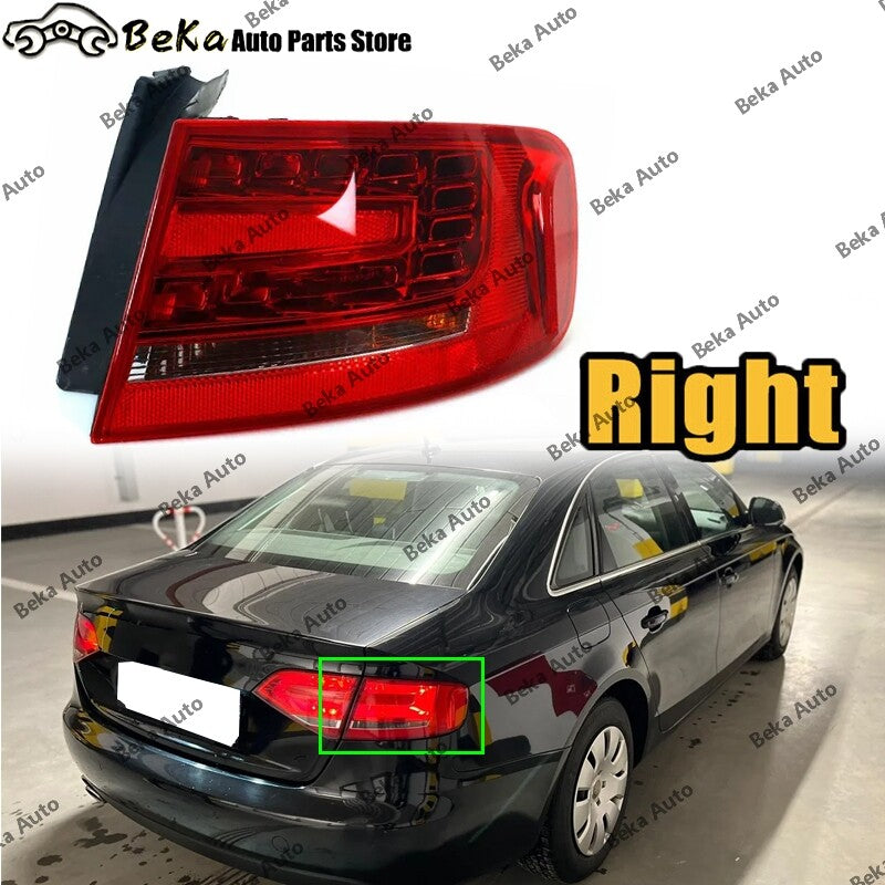 1Pcs for Audi A4 B8 2008 2009-2012 Right Outer Rear Taillamp Brake Light Lamp