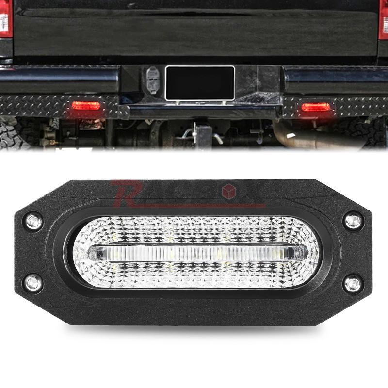 7 inch Flush Mount LED Back Up Reversing Light Brake Light for Car SUV Truck