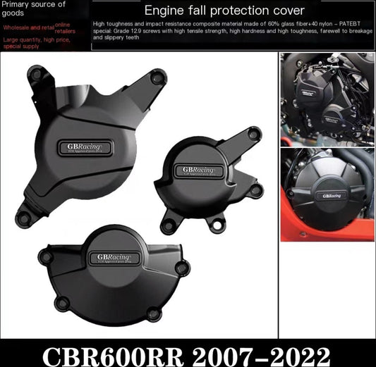 for Honda CBR600RR 2007-2023engine fall protection cover engine side cover