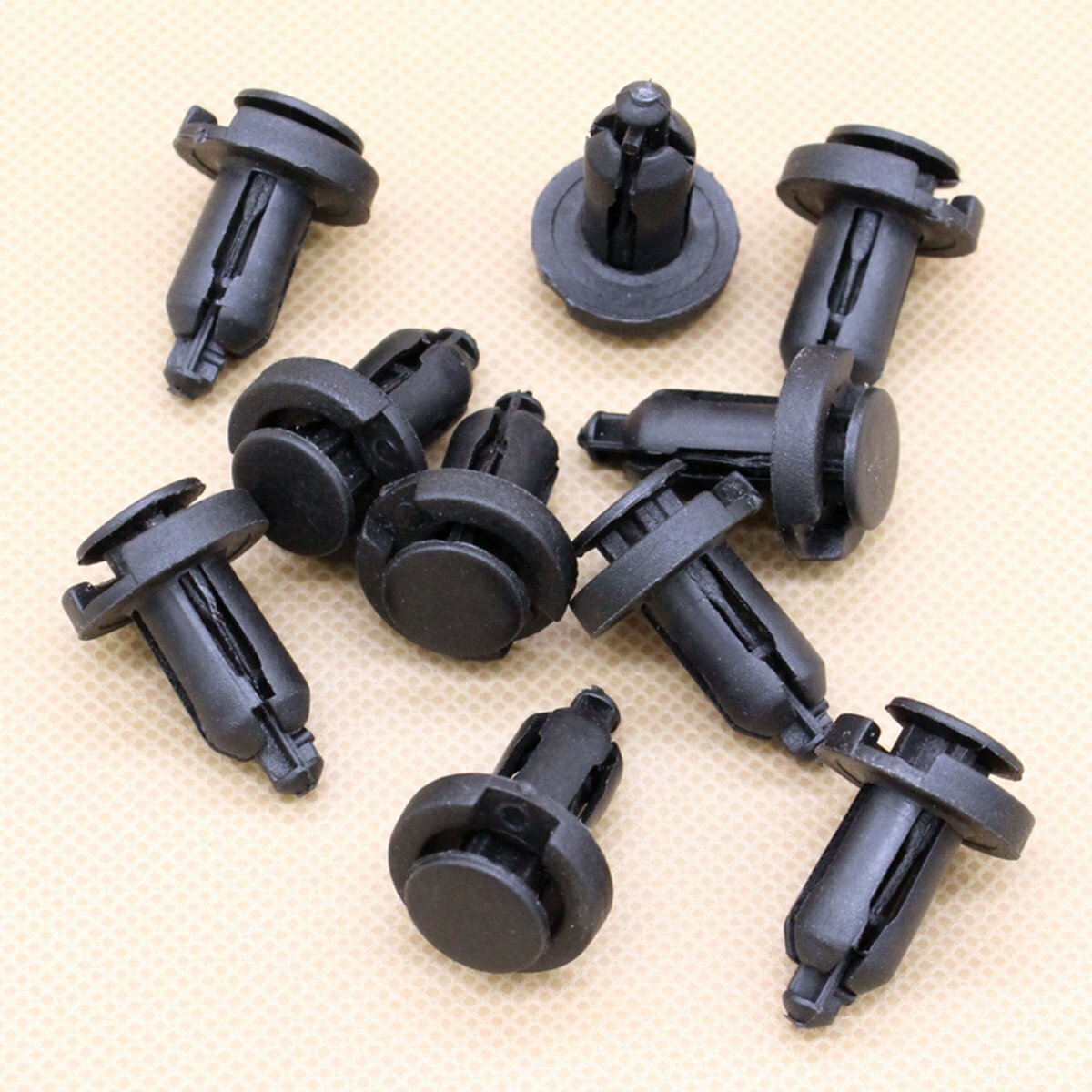 10 Bumper Hood Fender Splash Guard Retainer Clips Fastener for Honda for Acura