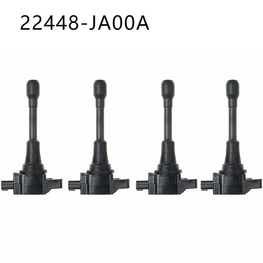 4x Ignition Coil for Nissan X-trail T31 Dualis J10 MR20DE QR25DE 2.0L 2.5L 07-14