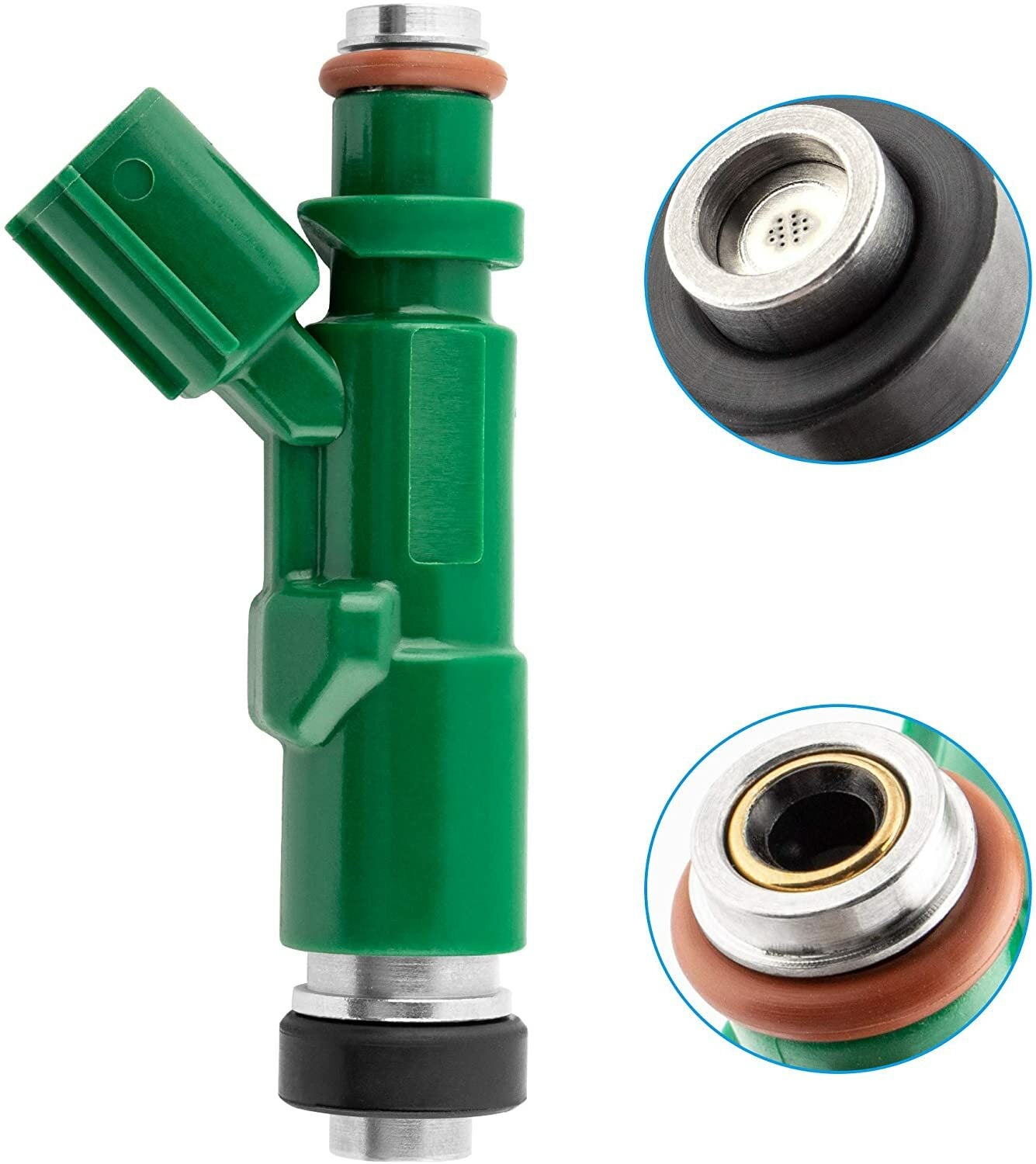 Four new fuel injectors suitable for Toyota Prius (01-09), Echo (00-05), for Scion (1.5L), and for Scion (04-06).